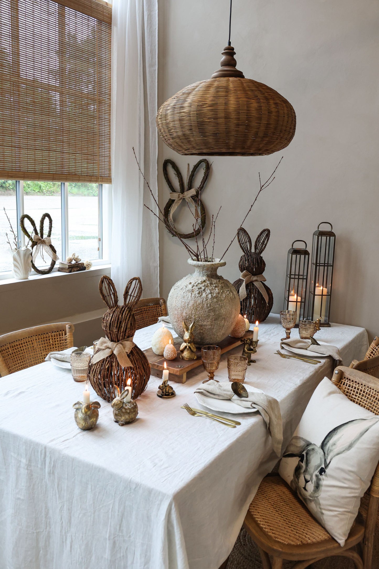 Kaninchen mit Karotte von Chic Antique