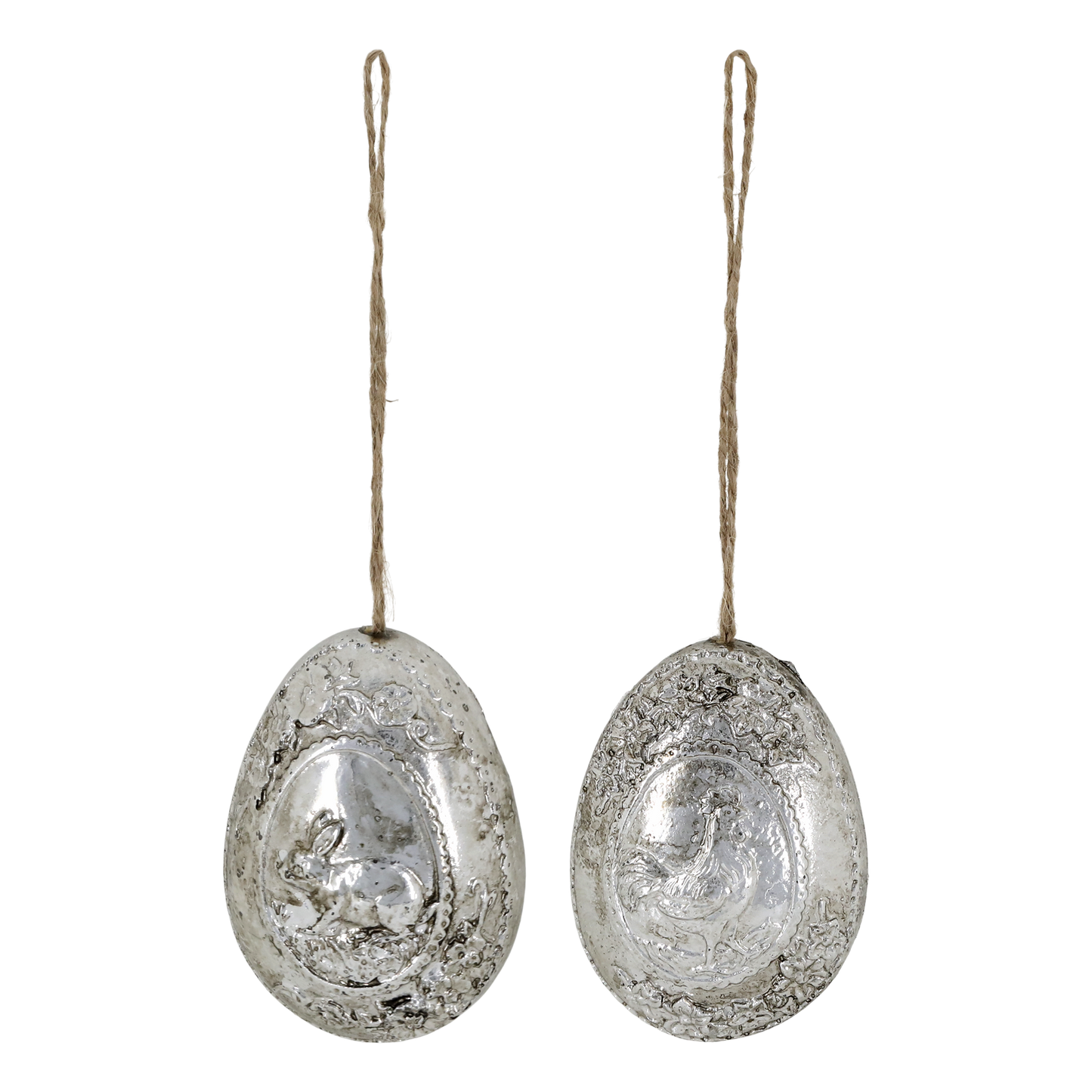 Osterei zum Aufhängen Set von 2 von Chic Antique