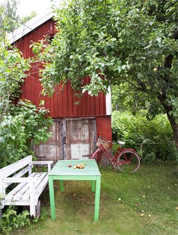 Sommerliche Außenbereiche von Jeanne d'Arc Living