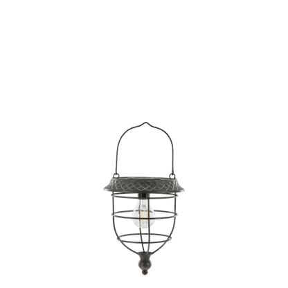 Solarlaterne zum Aufhängen LED Glühbirne von Chic Antique