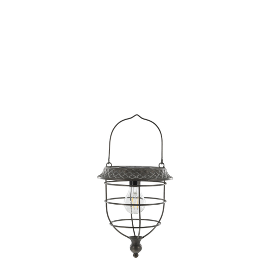 Solarlaterne zum Aufhängen LED Glühbirne von Chic Antique