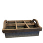 Wood and Metal Basket Bea large von Miljögarden