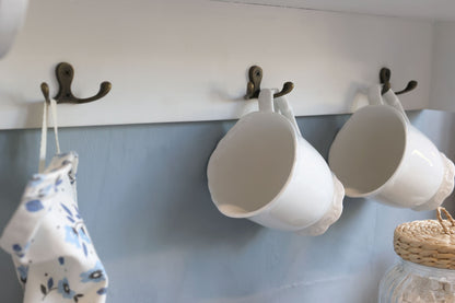 Schrank für Wand mit 1 Tür und 3 Ablagen von Chic Antique