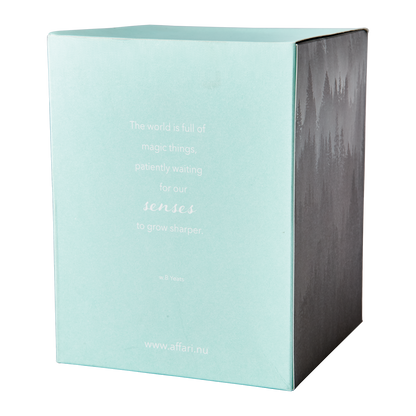 SENSE Duftkerze mit Glocke Sea salt & sage, Türkis