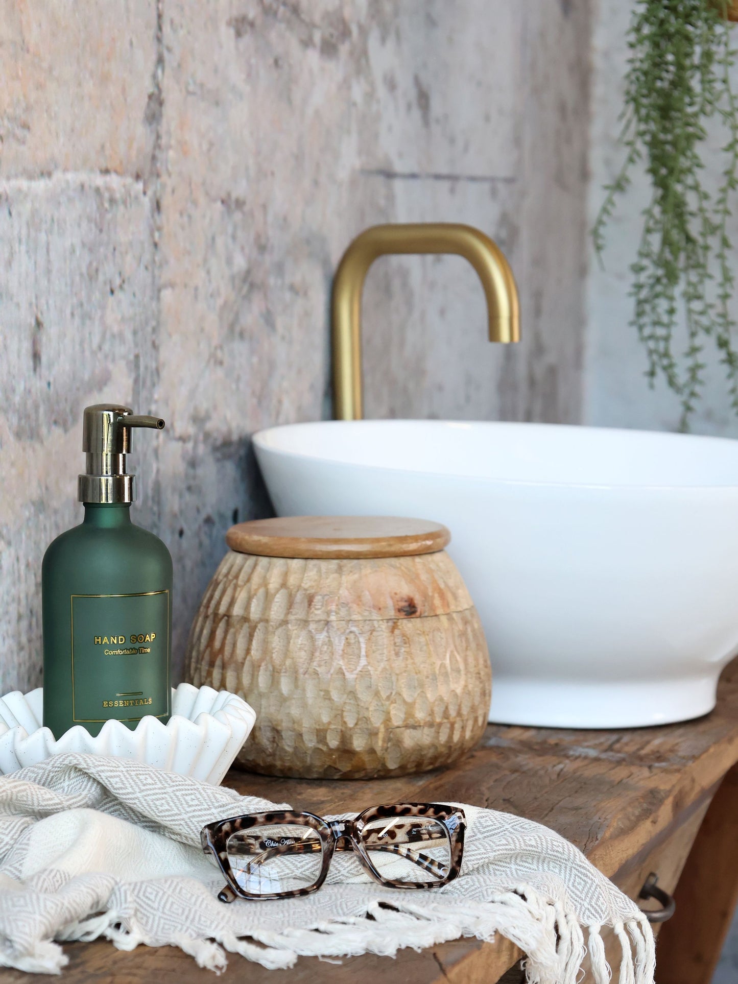 Flasche mit Pumpe Hand Soap 500 ml von Chic Antique