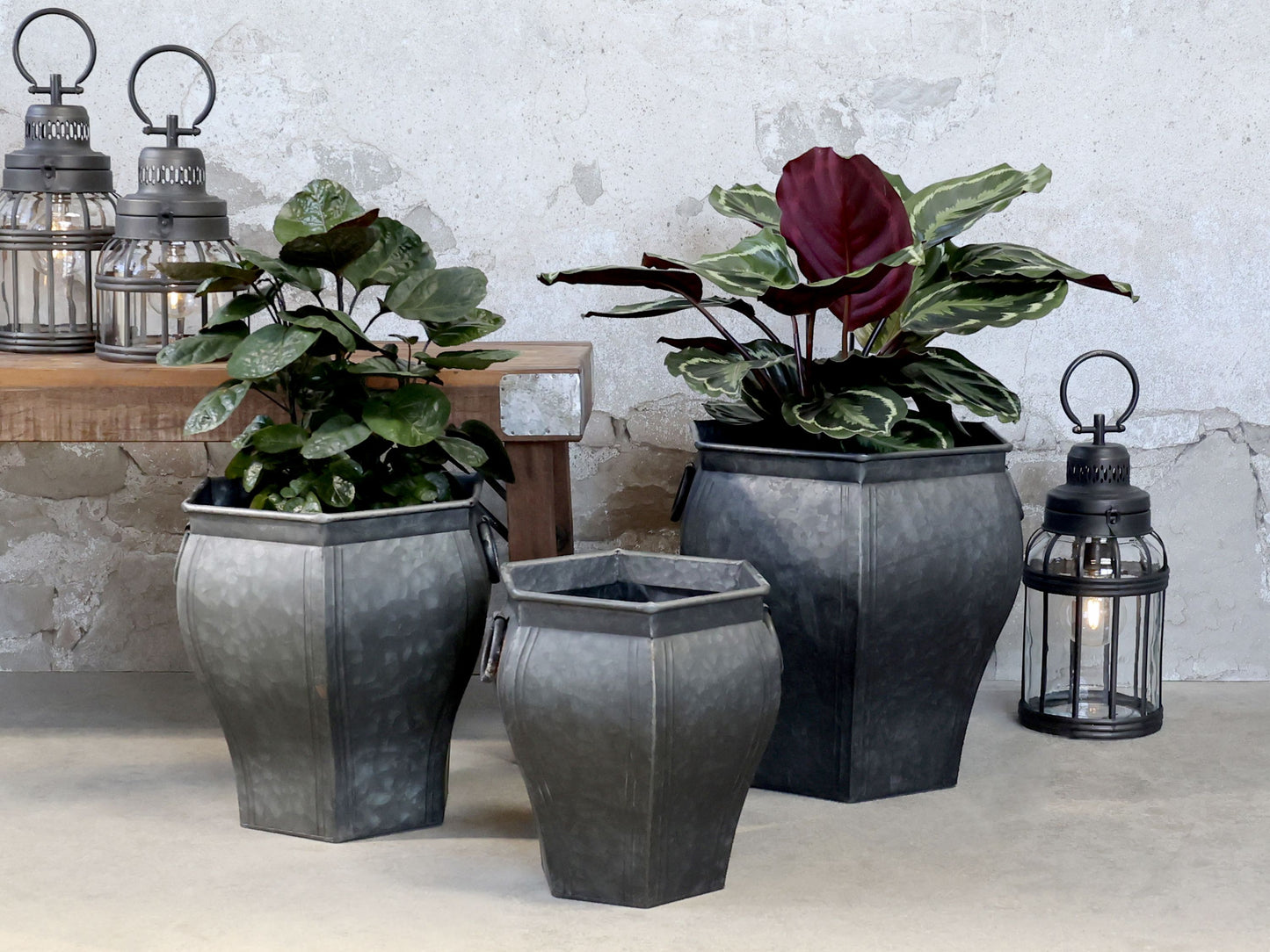 Blumentopf mit Henkel von Chic Antique