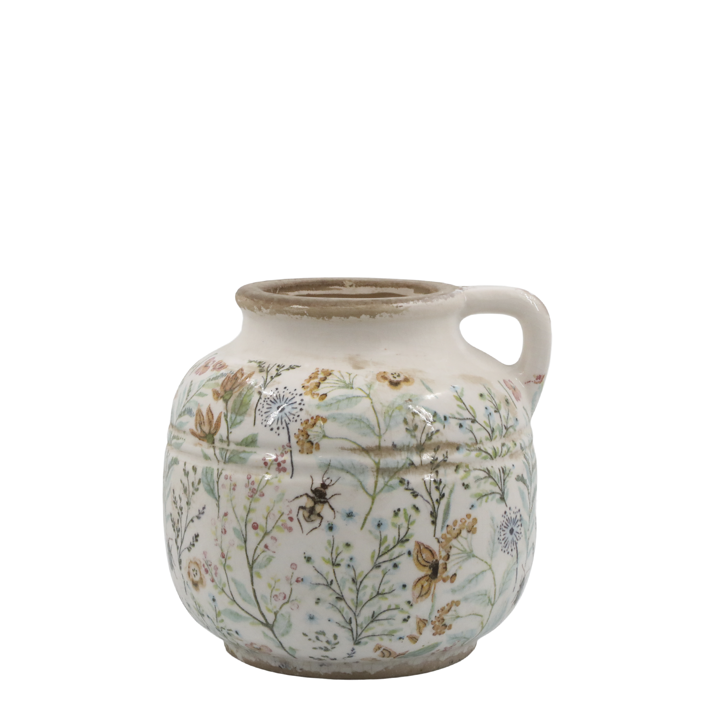 Maxime Kanne mit Blumenmuster von Chic Antique