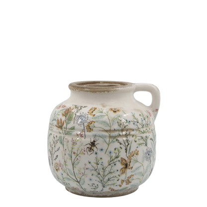 Maxime Kanne mit Blumenmuster von Chic Antique