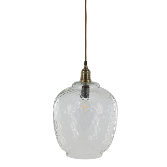 Lampe mit Messingoberfläche von Chic Antique