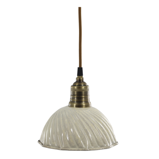 Lunel Lampe aus Emaille von Chic Antique